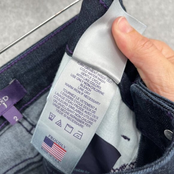 NYDJ Barbara Bootcut Jeans Size 2 Dark Wash Denim Slimming LiftxTuck Classic NEW - Picture 10 of 14